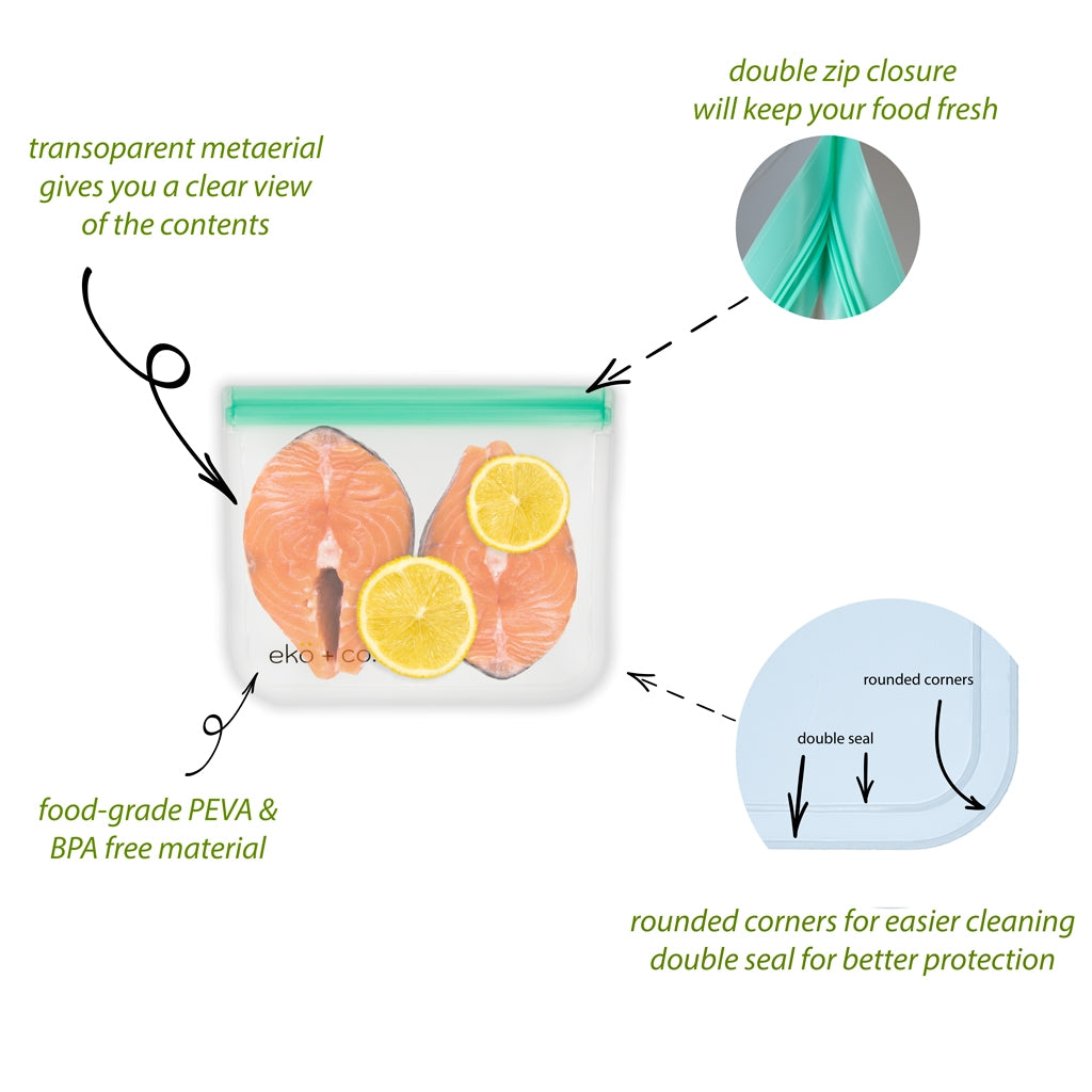 Reusable Airtight Food Storage Bags