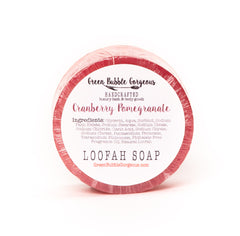 Cranberry Pomegranate Loofah Soap