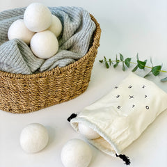 Wool Dryer Balls (Bag of 6)