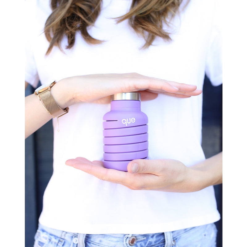 20oz Collapsible Water Bottle - Violet Purple