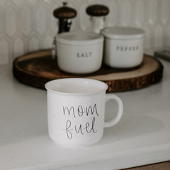 Mom Fuel Speckled Coffee Mug
