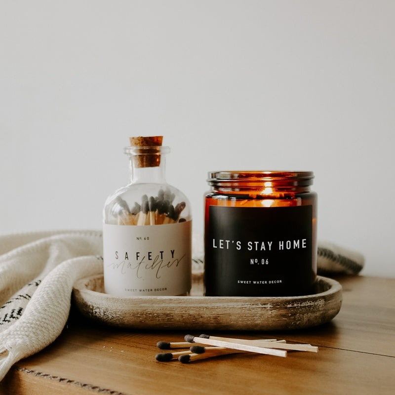 Let's Stay Home Soy Candle