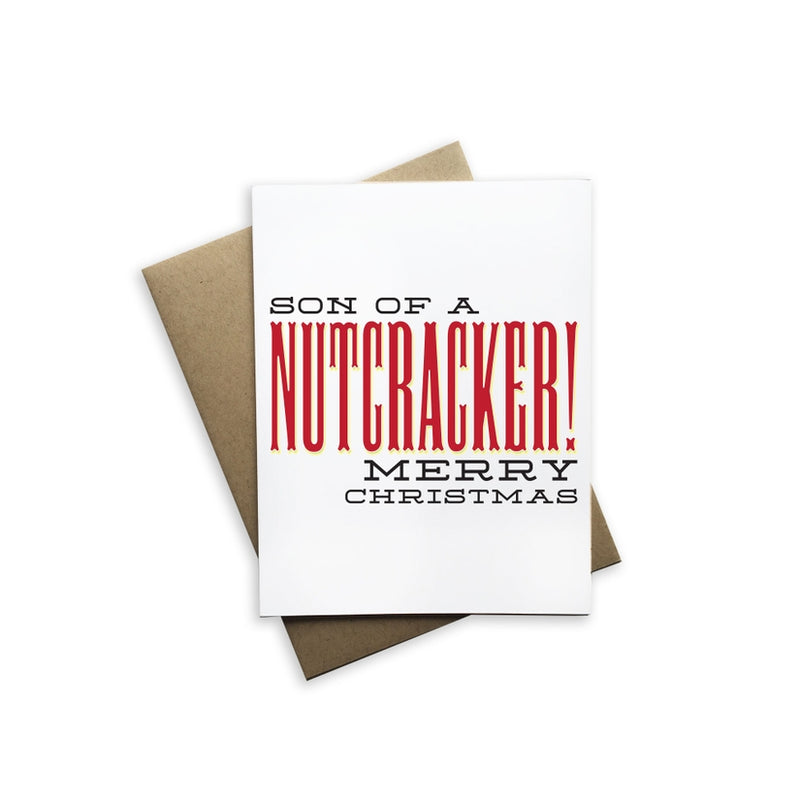 Son of A Nutcracker Christmas Card